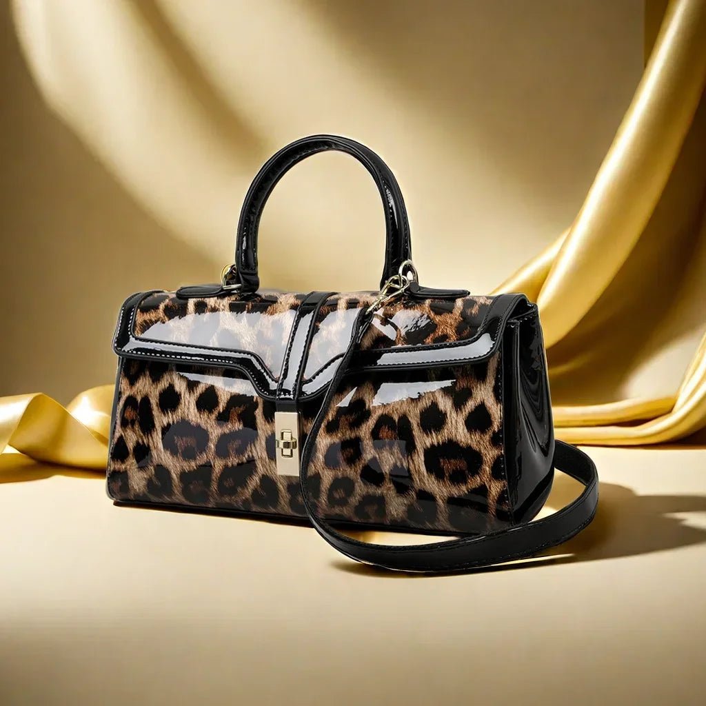 Leoparda Leather Bag - York Miller