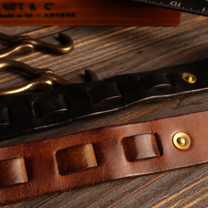 Cowhide Hook Belt - York Miller
