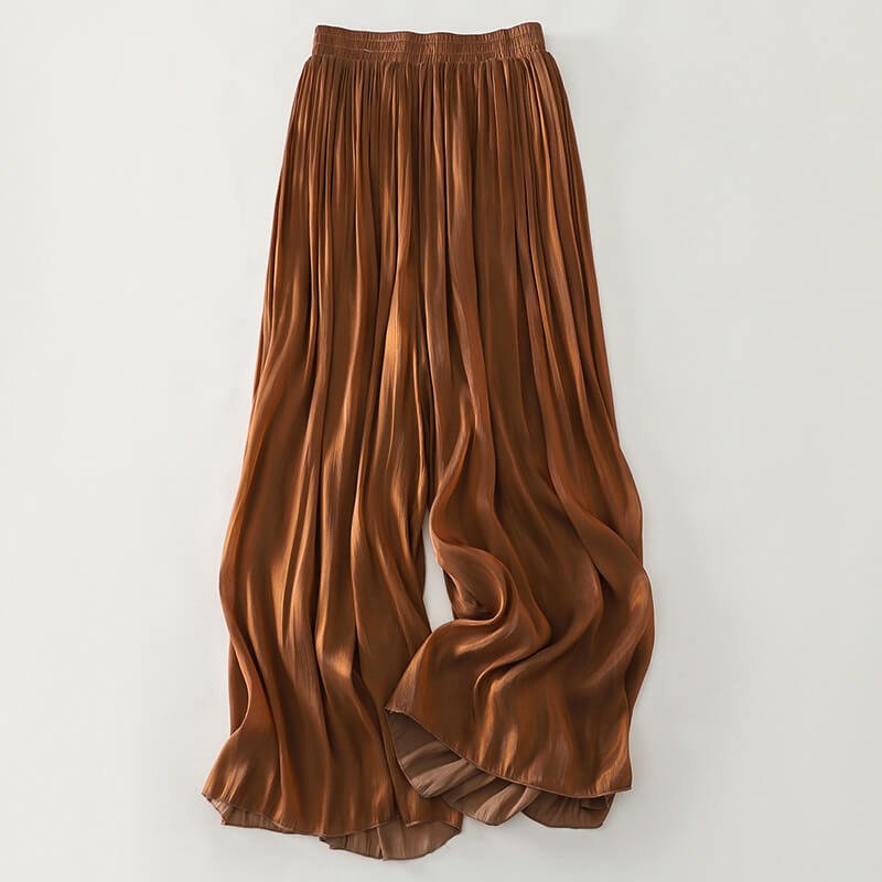 Olivetta Casual Serena Satin Pants - York Miller