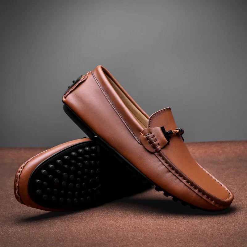 Milano Leather Loafers - York Miller