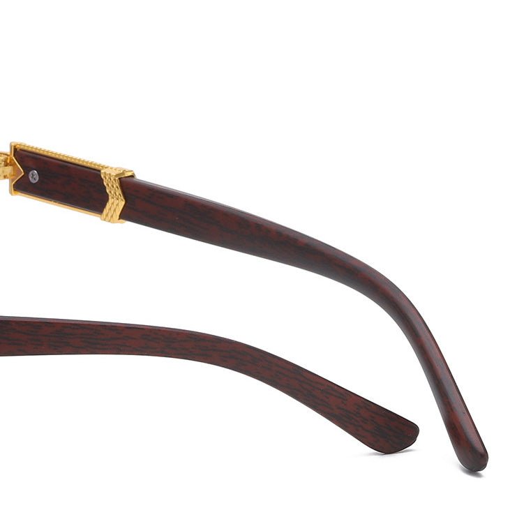 Rimless Square Shades - York Miller