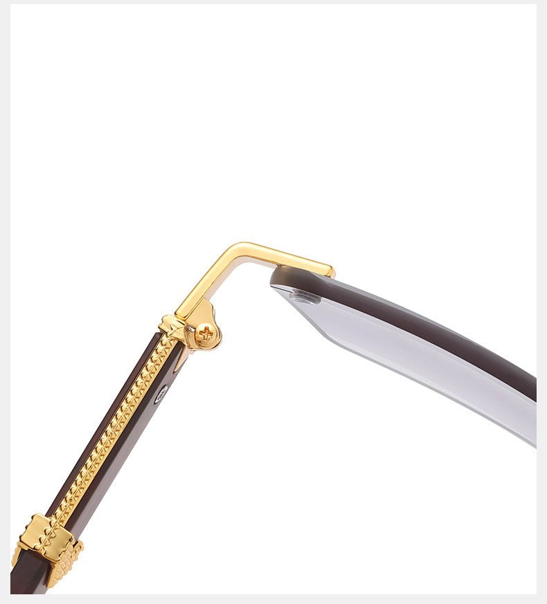 Rimless Square Shades - York Miller