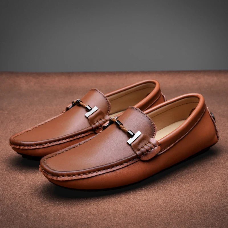 Milano Leather Loafers - York Miller
