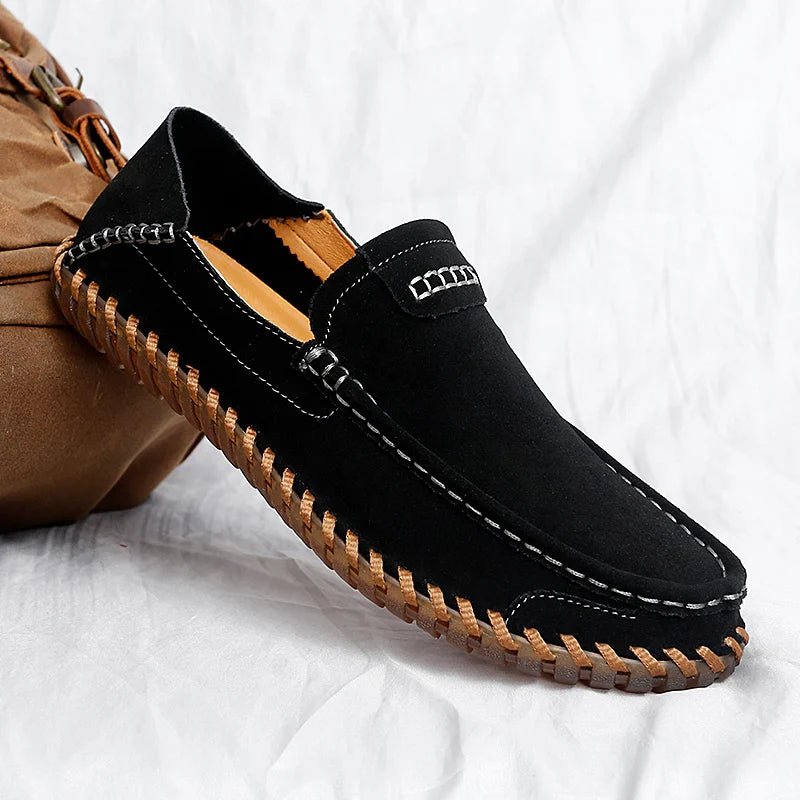 Classic Suede Loafers - York Miller