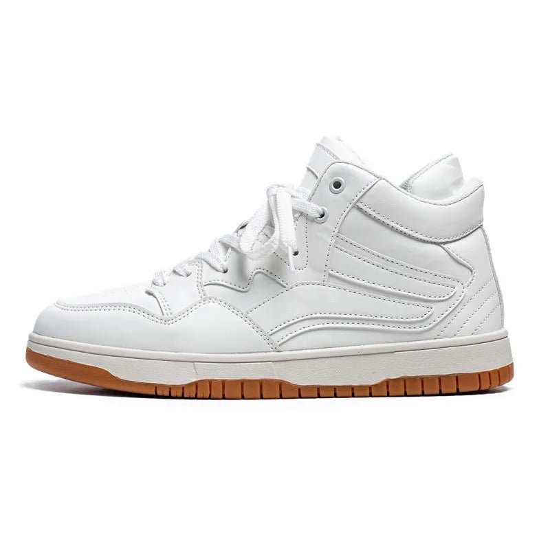 Leather Basketball Sneakers - York Miller