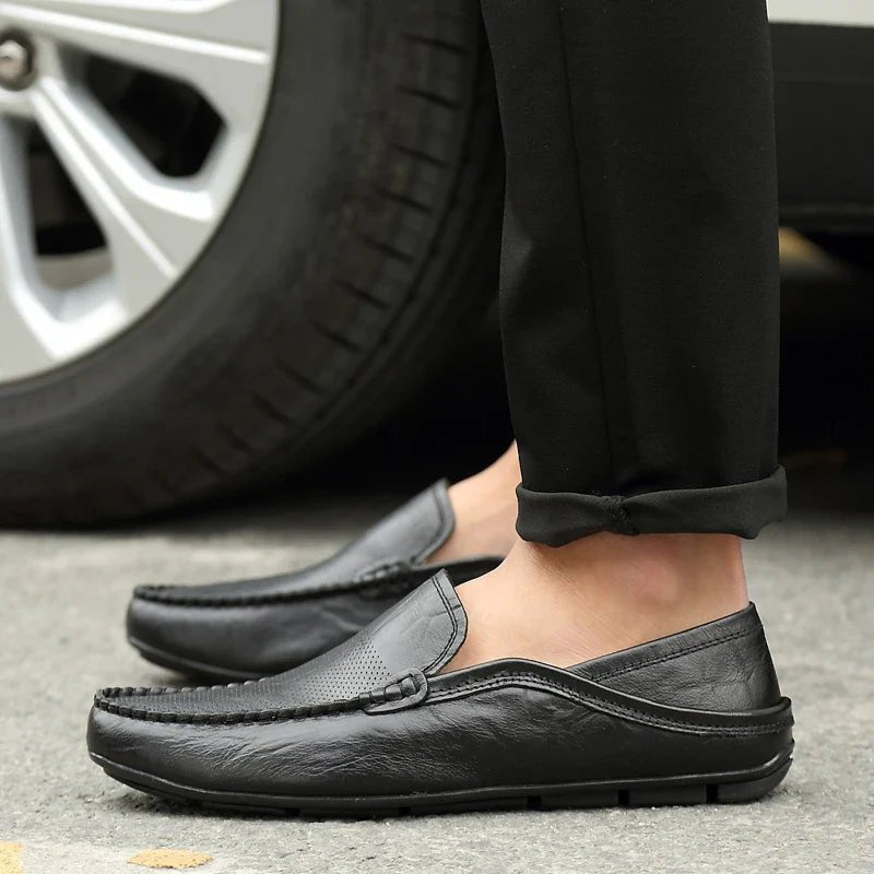 Aero Leather Loafers - York Miller