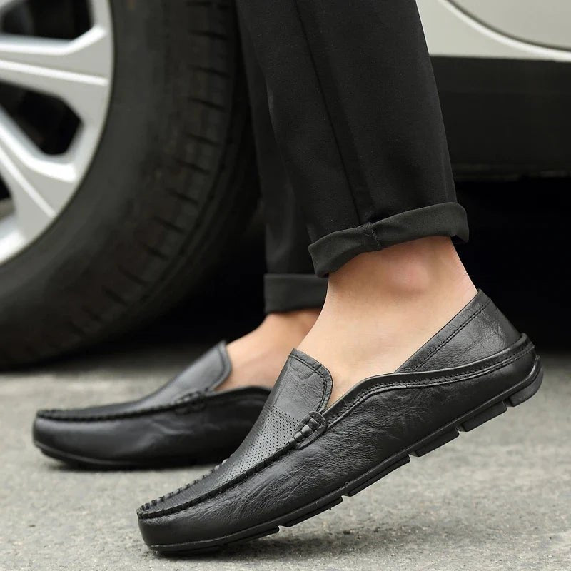 Aero Leather Loafers - York Miller