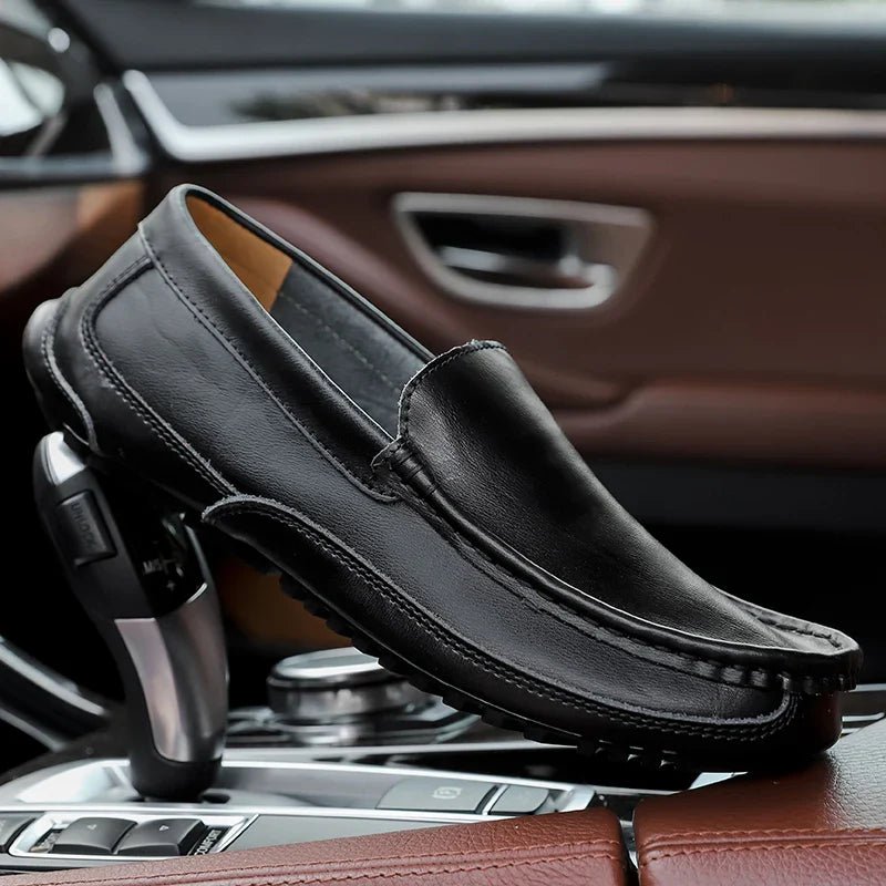 Genuine Leather Moccasins - York Miller