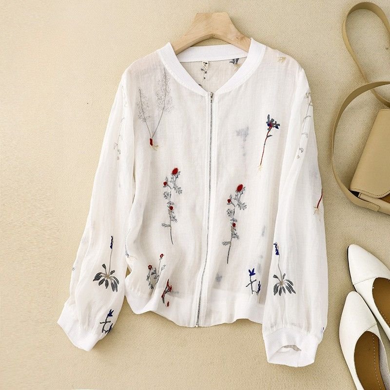 Arlette Couture Cotton-Linen Jacket - York Miller