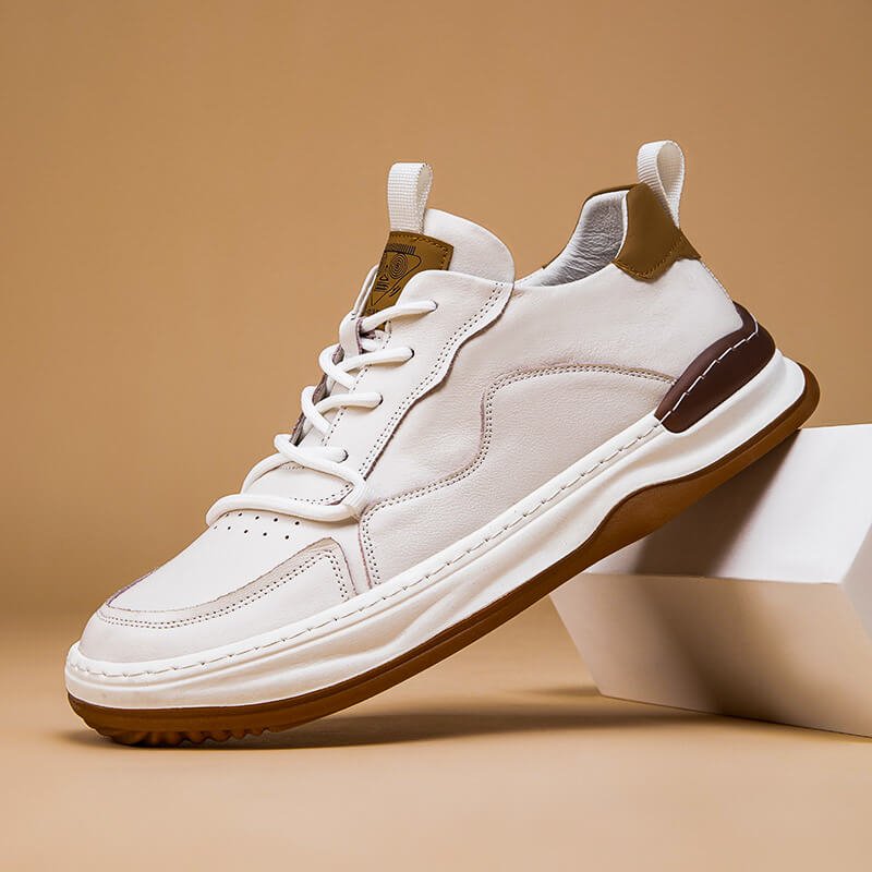 Logan Genuine Leather Sneakers - York Miller