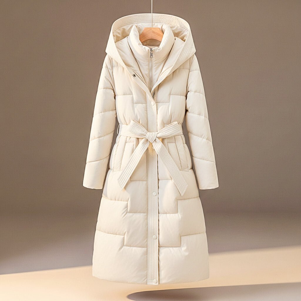 Anastasia Quilted Hooded Coat - York Miller