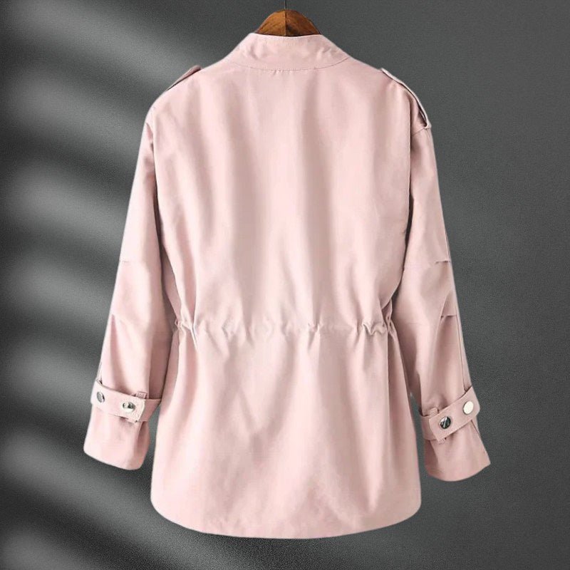 Hannah Waist Slimming Windbreaker - York Miller