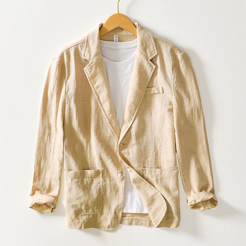 Portofino Classic Linen Blazer - York Miller