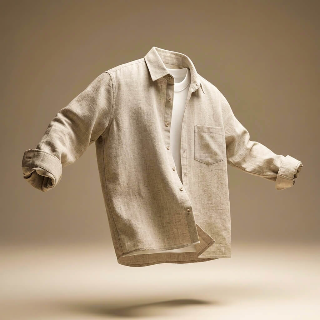 Mike Prestige Cotton Linen Shirt