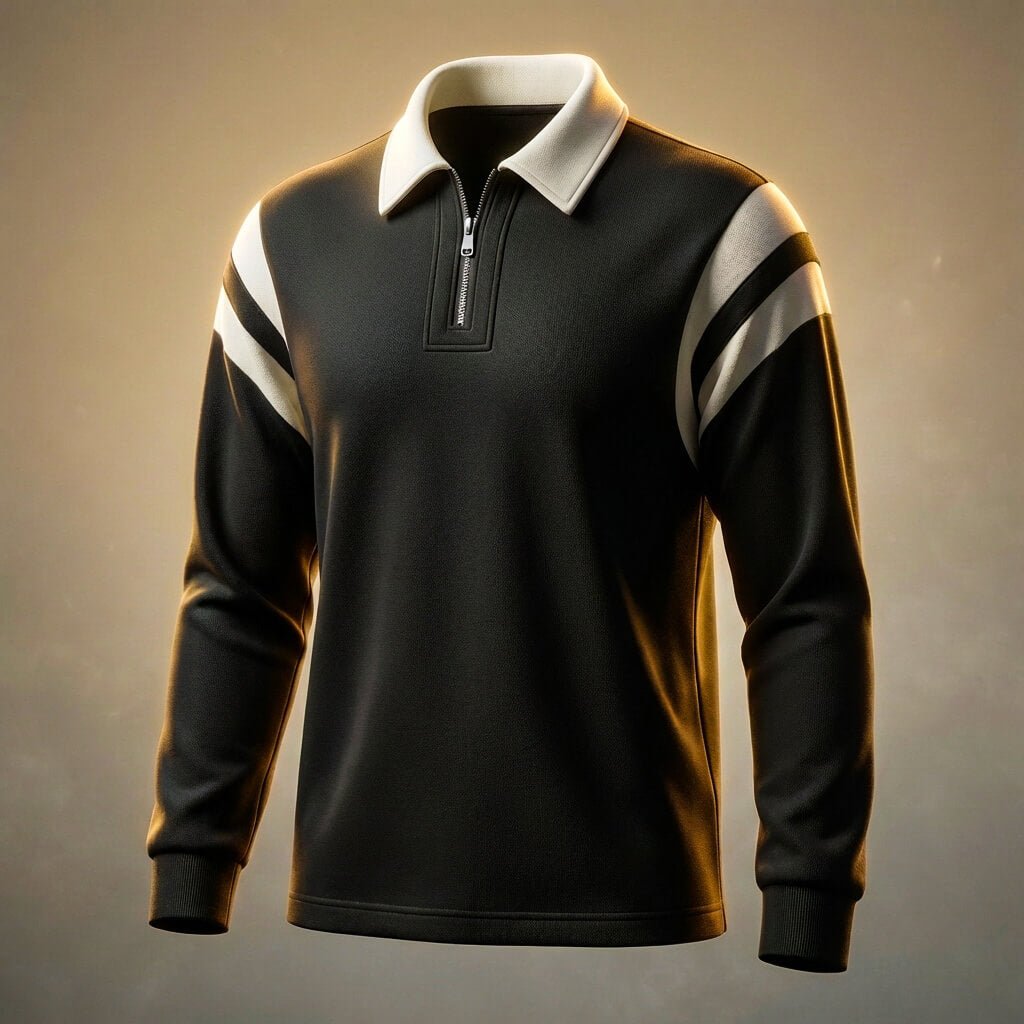 Brett Prestige Long Sleeve Polo - York Miller