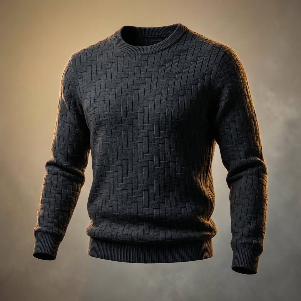 Owen Prestige Basketweave Knit Shirt - York Miller
