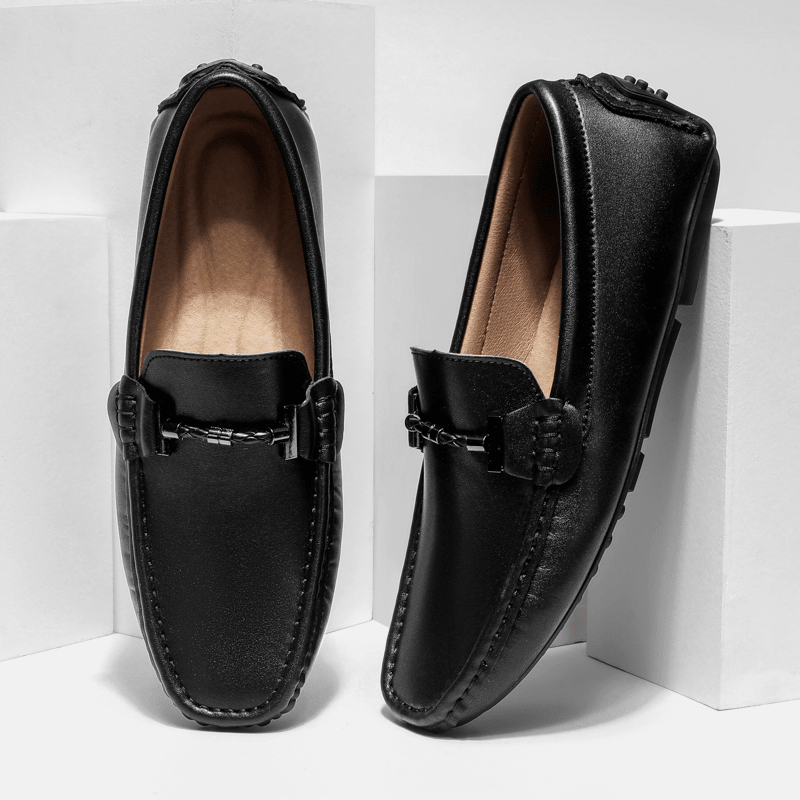 Milano Leather Loafers - York Miller