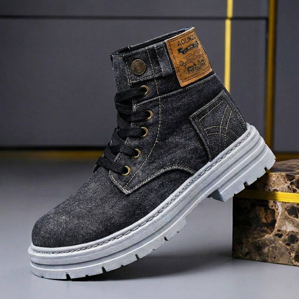 Tyson Denim High-Top Shoes