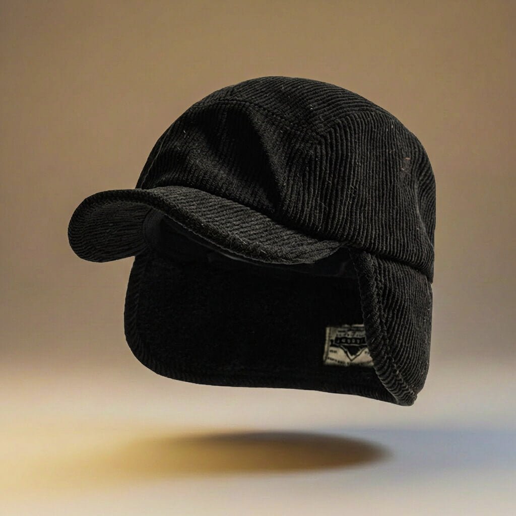 Casey Corduroy Earflap Cap - York Miller