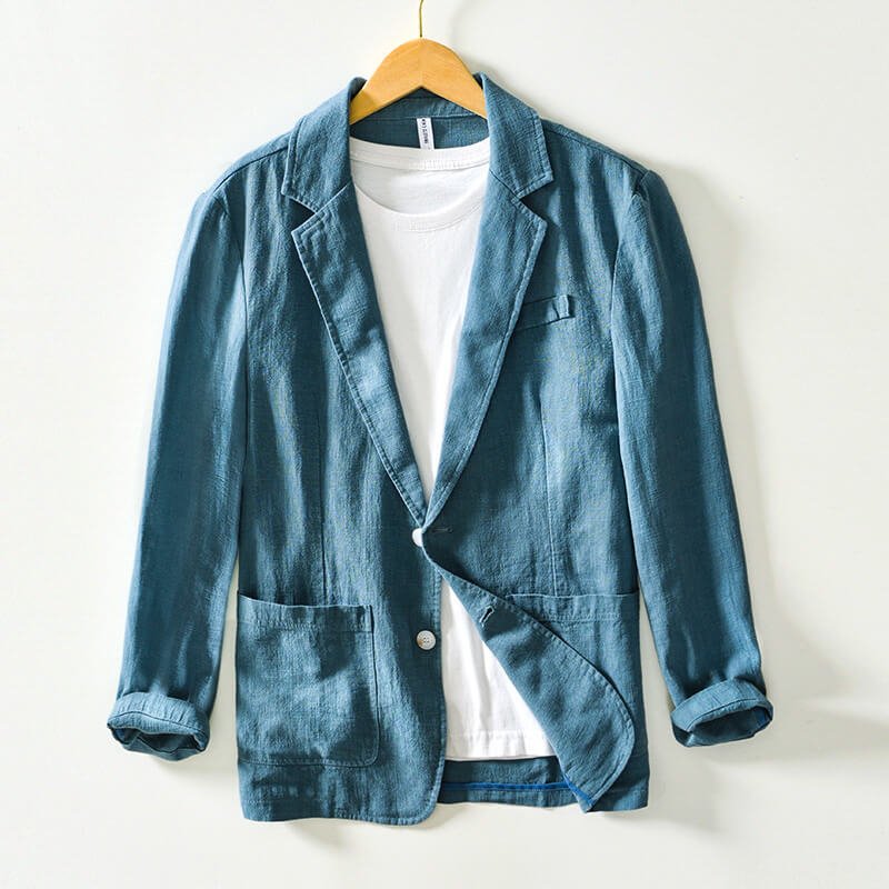 Portofino Classic Linen Blazer - York Miller