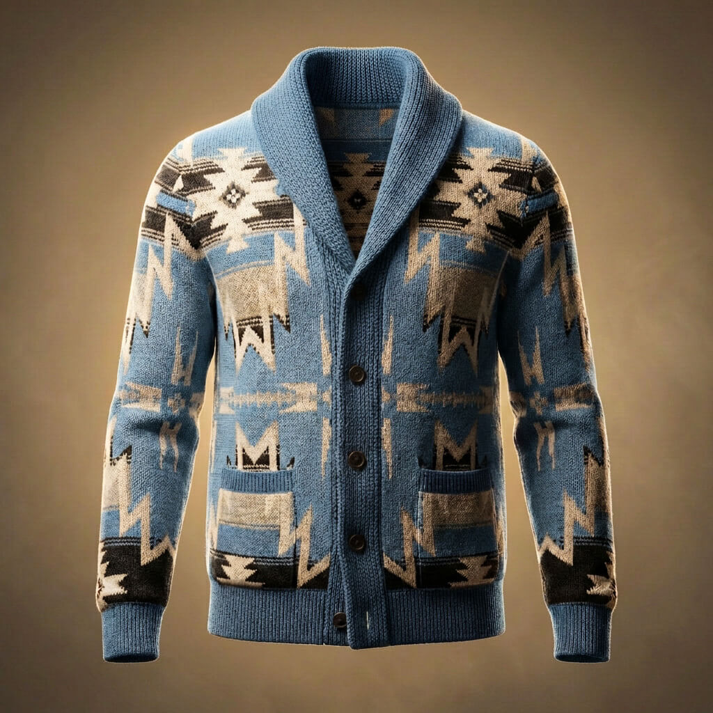 Rhodes Knit Wool Cardigan