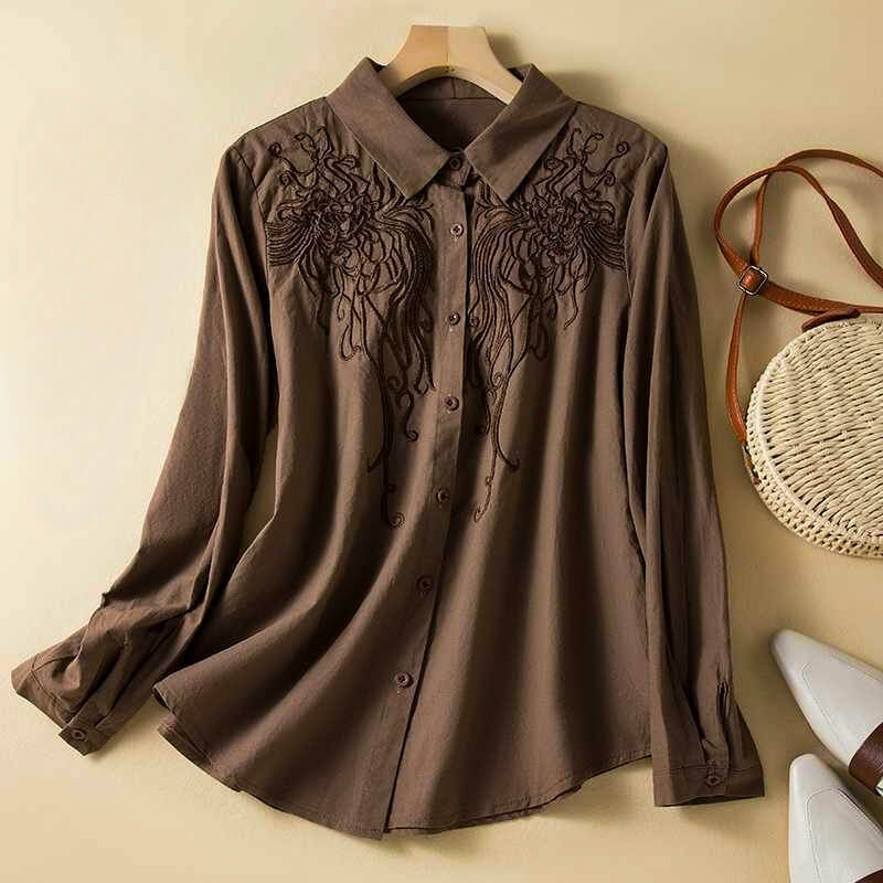 Milena Cotton-Linen Shirt