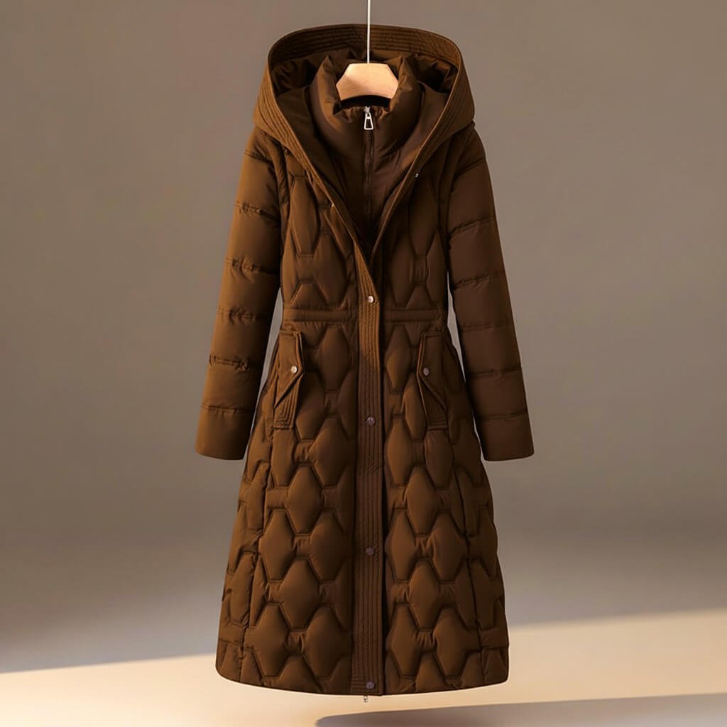Lauren Quilted Hooded Coat - York Miller