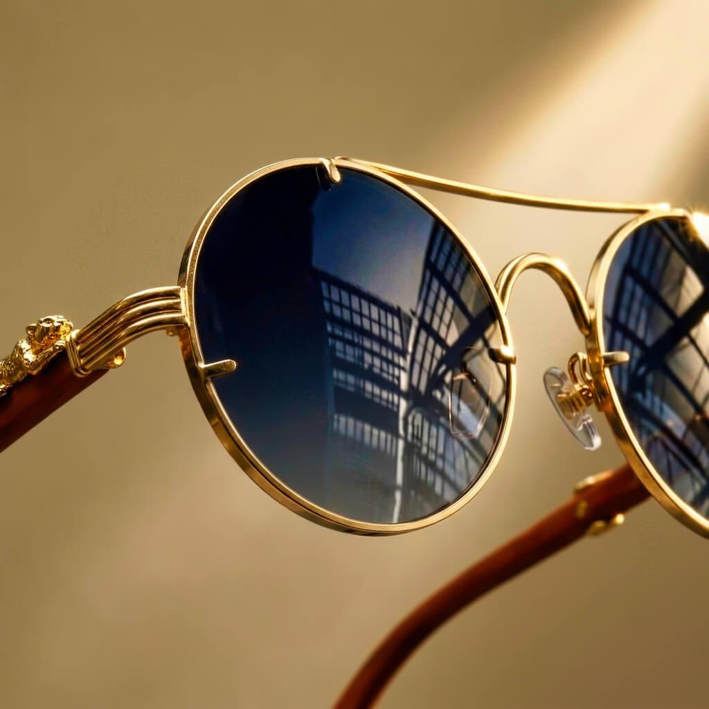 Jaguara Wooden Retro Shades - York Miller