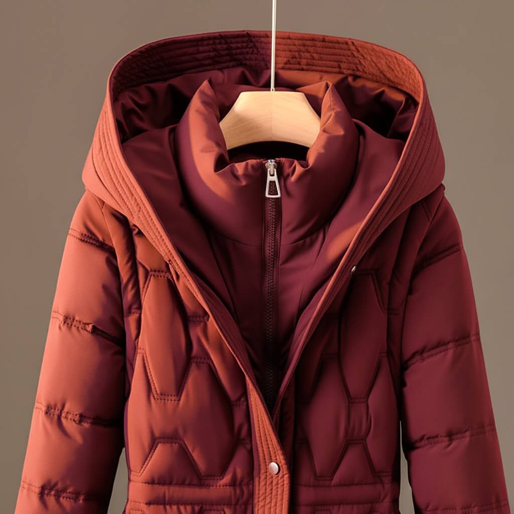 Lauren Quilted Hooded Coat - York Miller