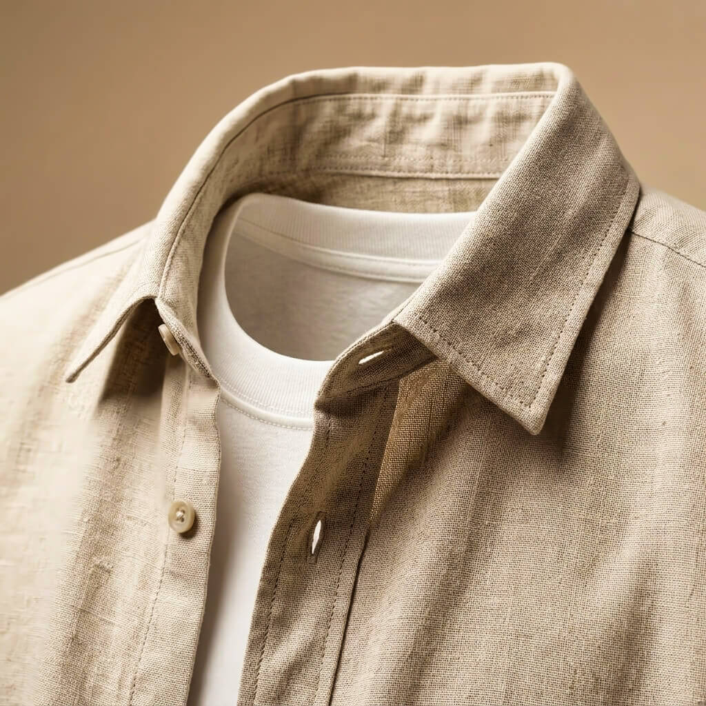 Mike Prestige Cotton Linen Shirt
