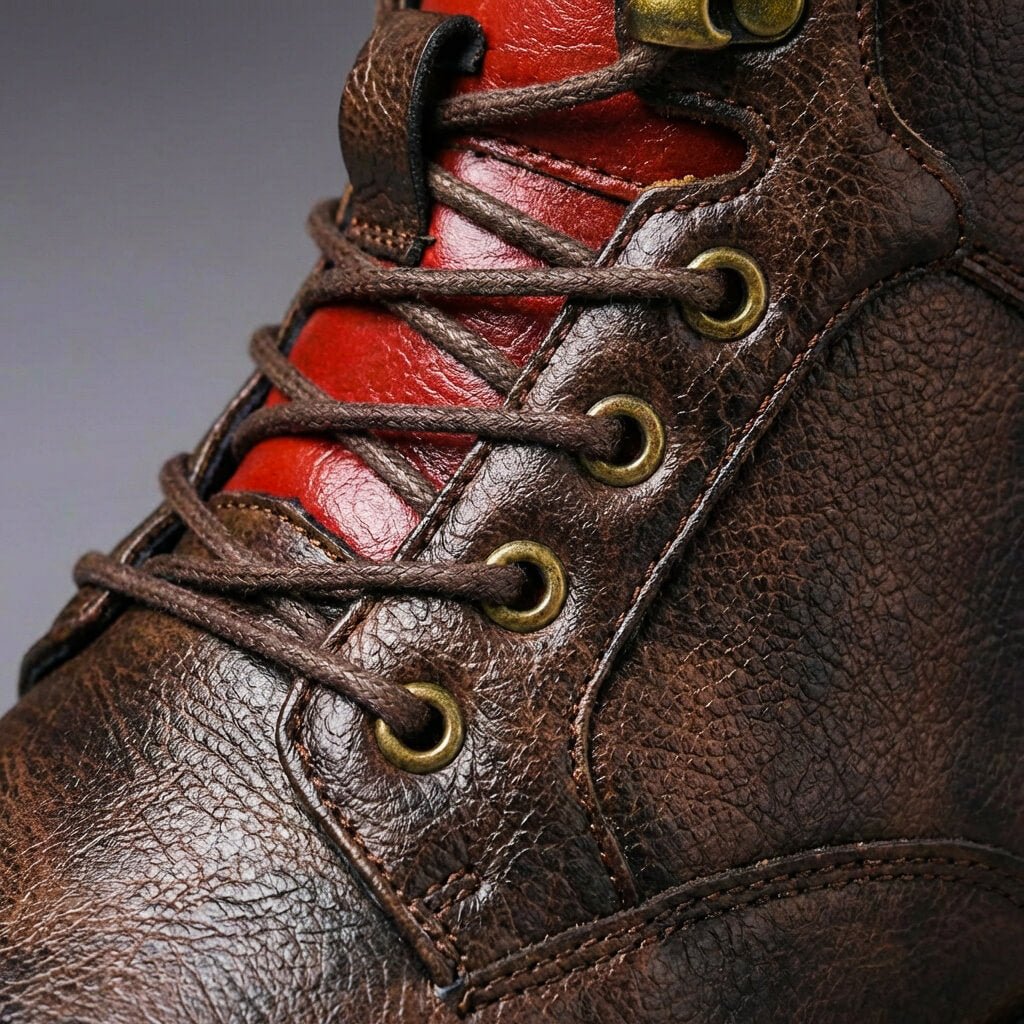 Jake Two-Tone Leather Boots - York Miller