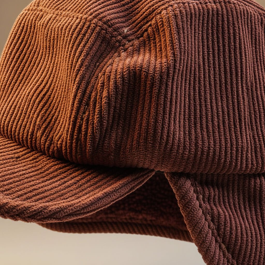 Casey Corduroy Earflap Cap - York Miller