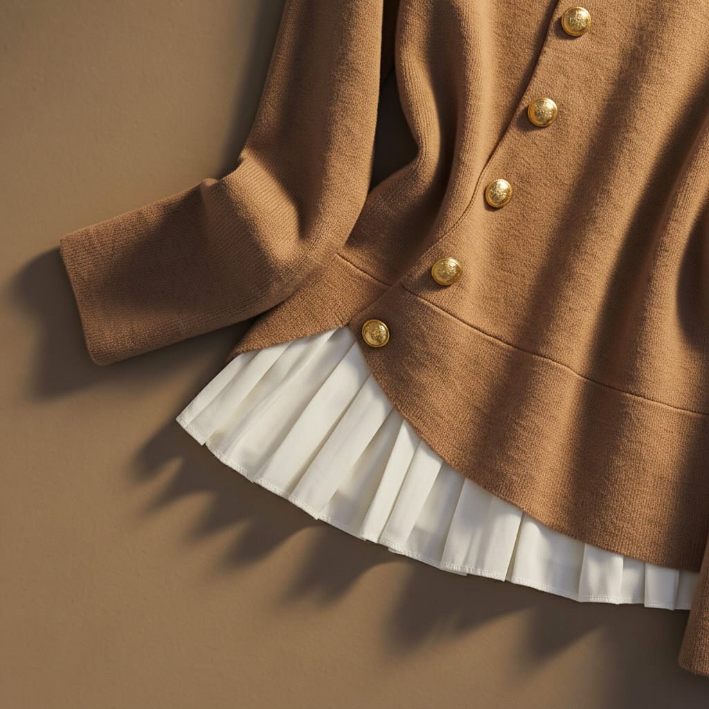 Pearl Couture Merino Wool Sweater - York Miller