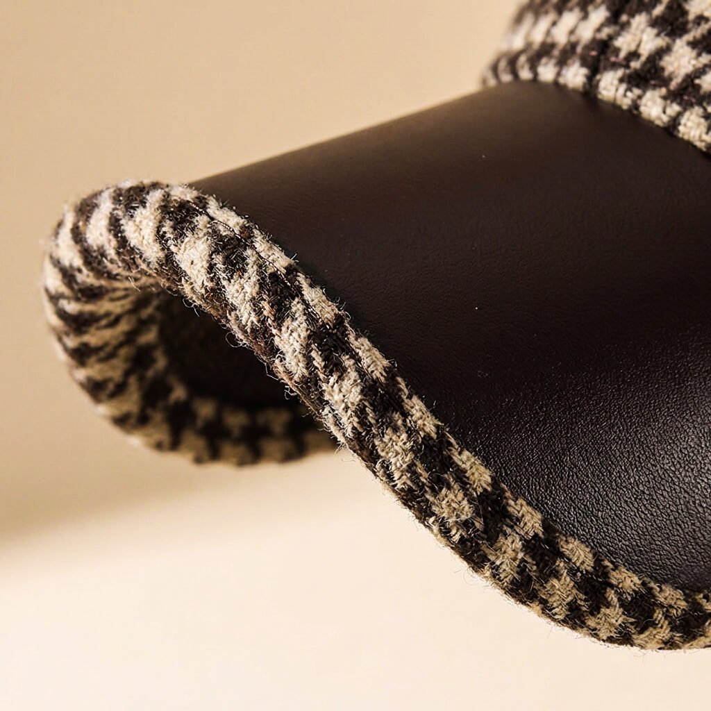Miller Wool Houndstooth Cap - York Miller