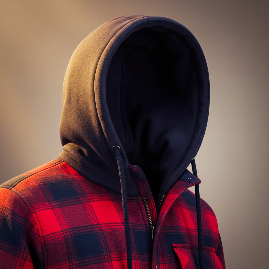 Sawyer Hooded Plaid Jacket - York Miller
