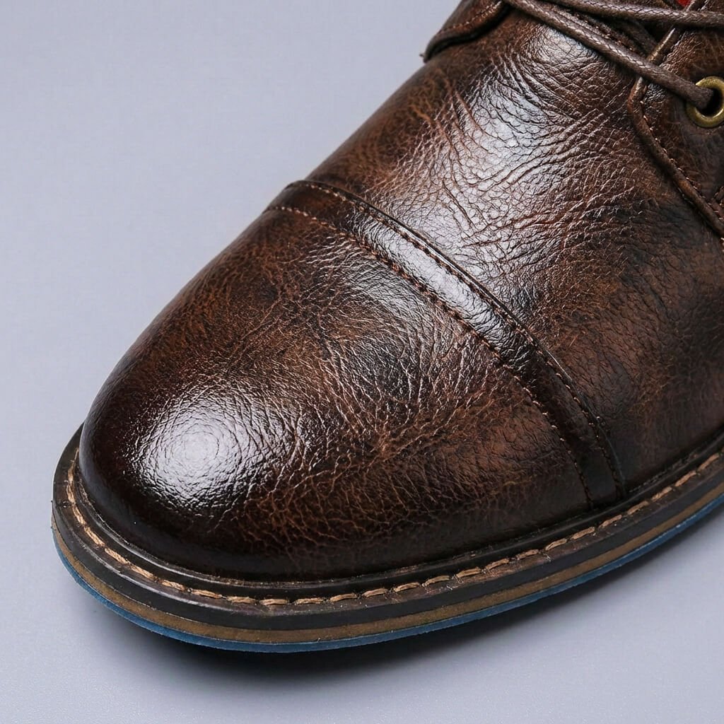 Jake Two-Tone Leather Boots - York Miller