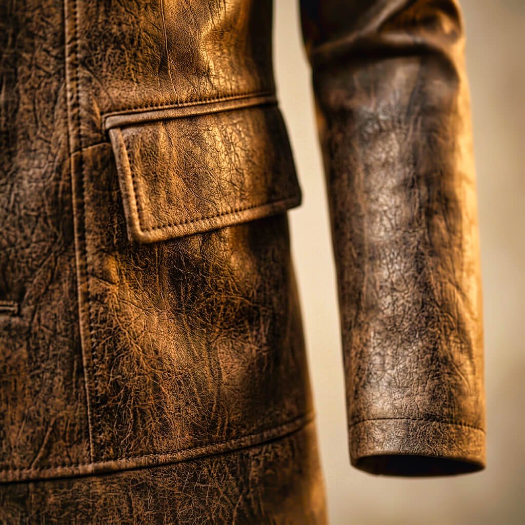 Carrollton Legacy Leather Blazer - York Miller