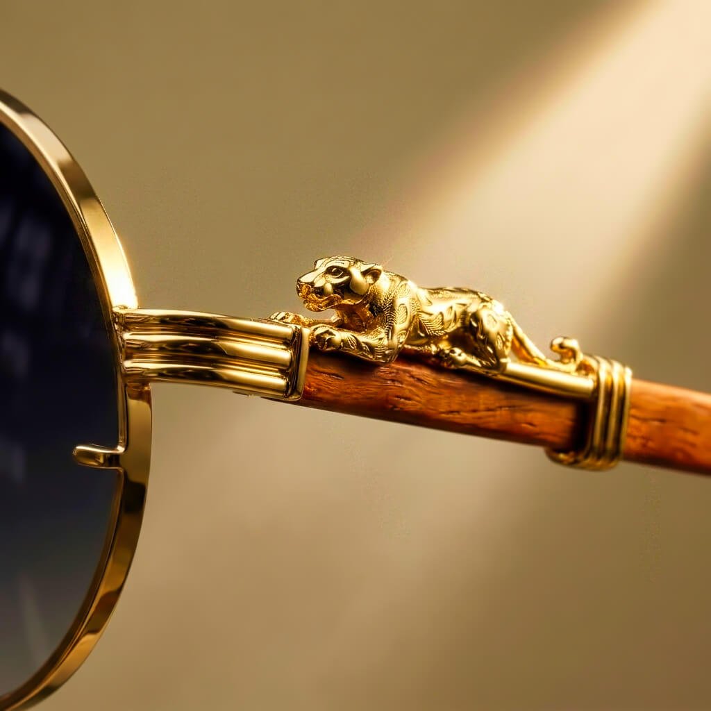Jaguara Wooden Retro Shades - York Miller