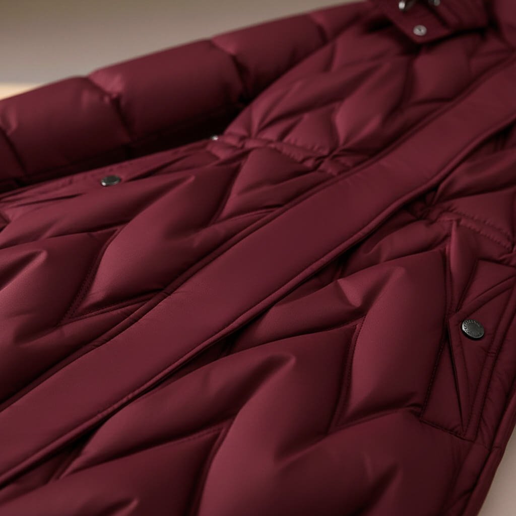 Chloe Quilted Hooded Coat - York Miller