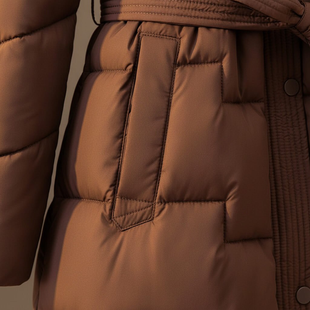 Anastasia Quilted Hooded Coat - York Miller