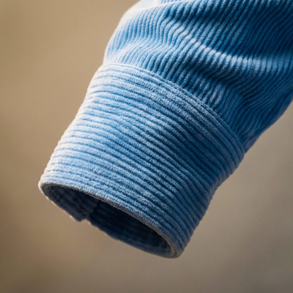 Scott Corduroy Long Sleeve Polo - York Miller