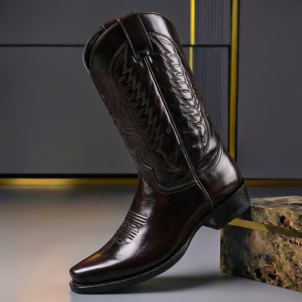 Damian Genuine Leather Boots - York Miller
