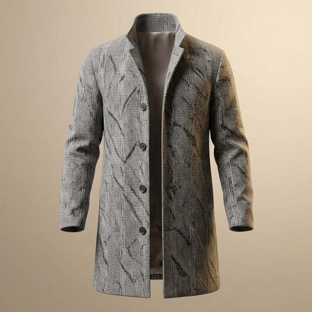 Landon Virgin Wool Coat - York Miller