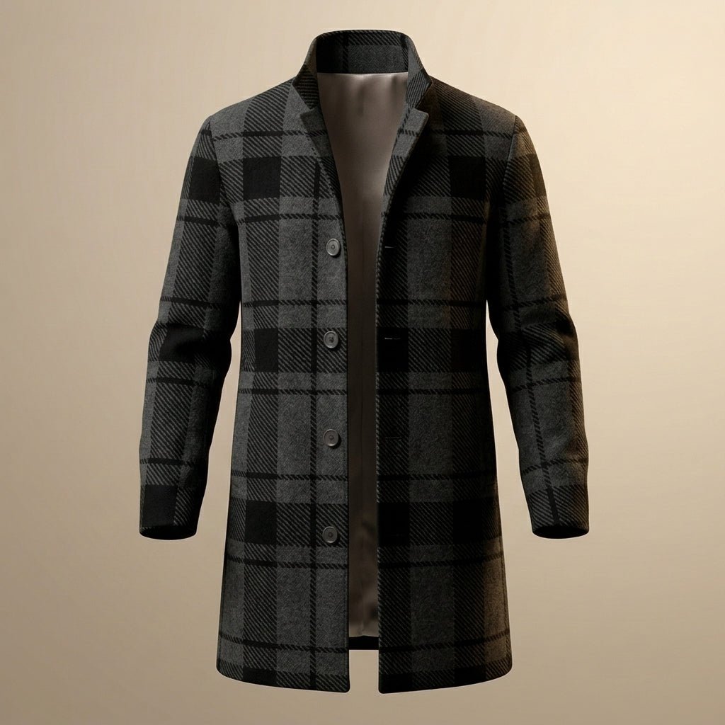 Landon Virgin Wool Coat - York Miller