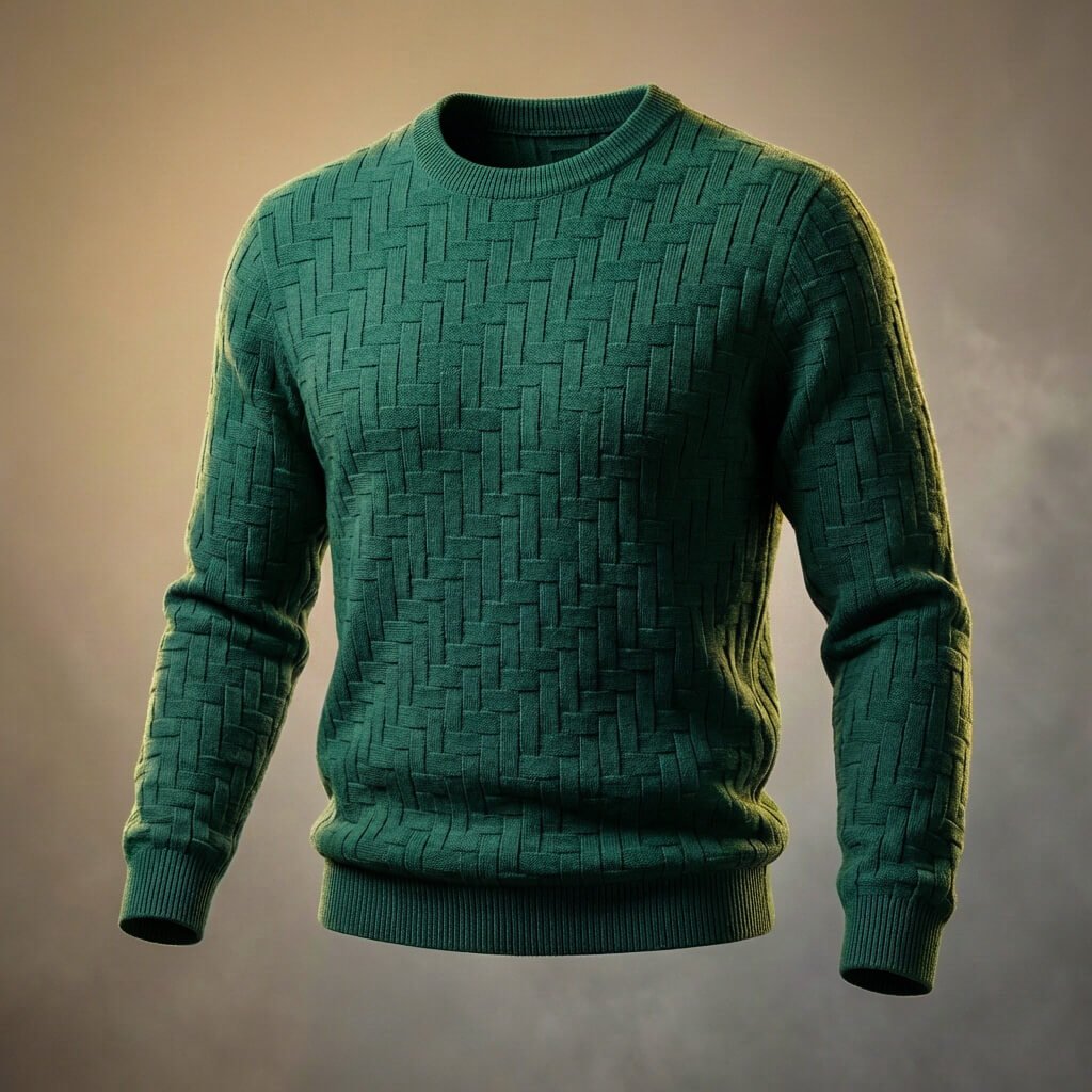 Owen Prestige Basketweave Knit Shirt - York Miller
