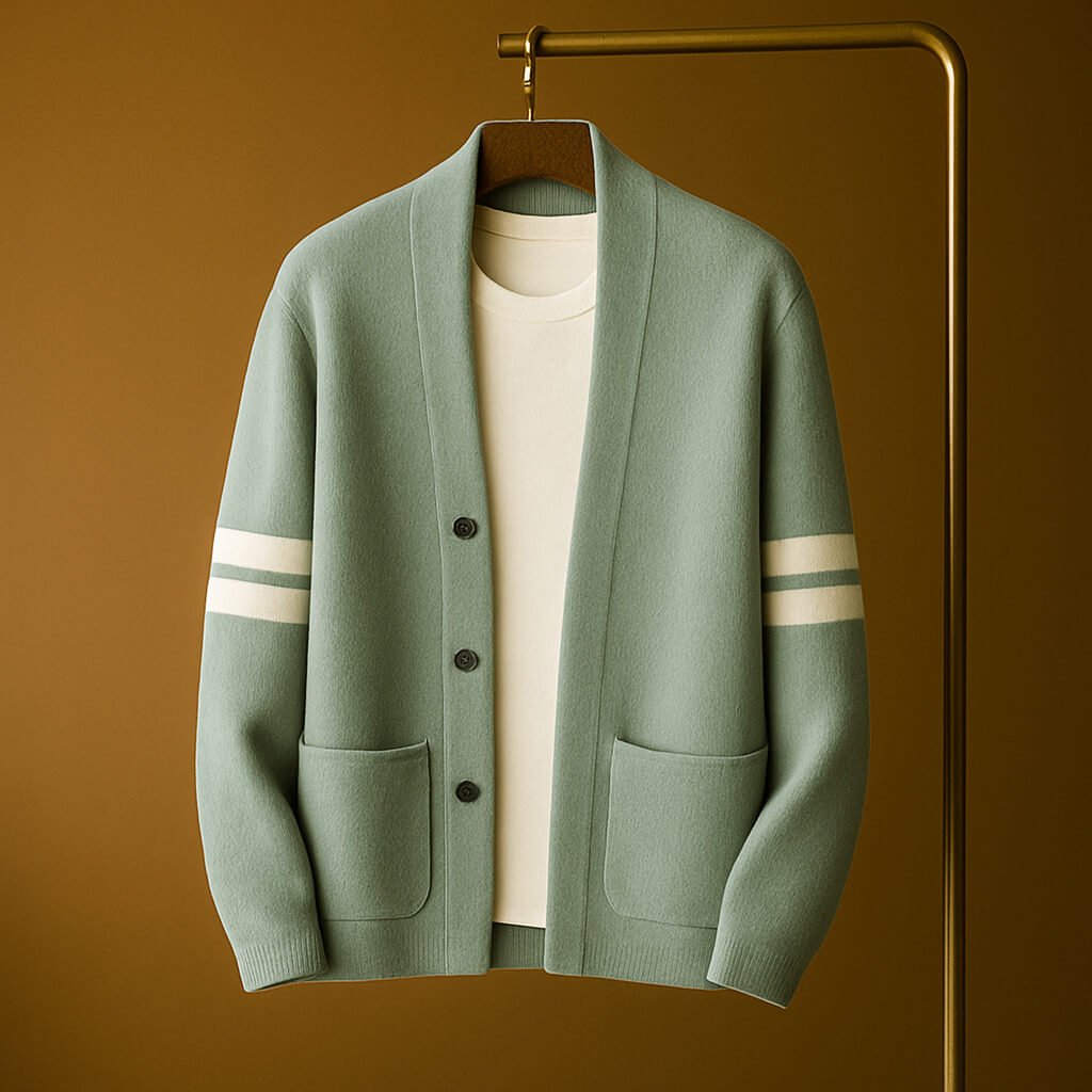 Spencer Legacy Merino Cardigan - York Miller