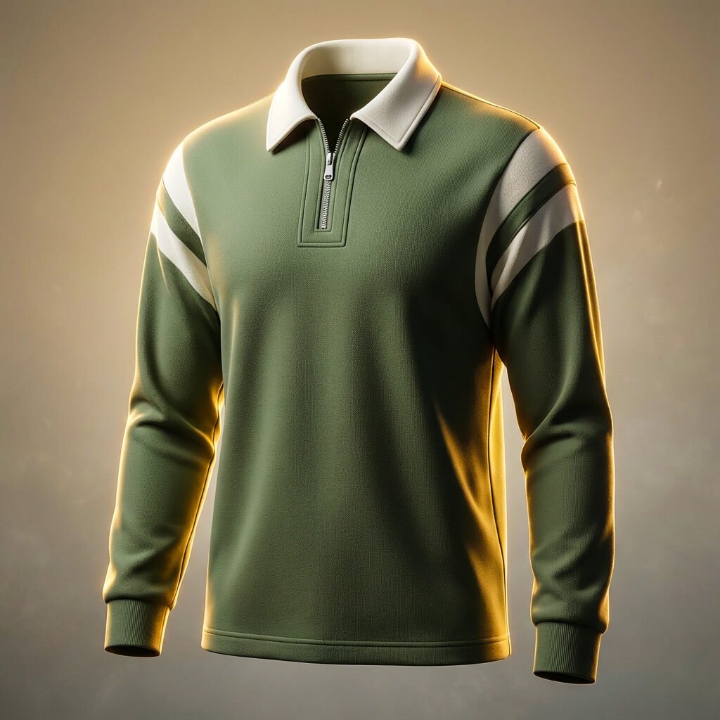 Brett Prestige Long Sleeve Polo - York Miller