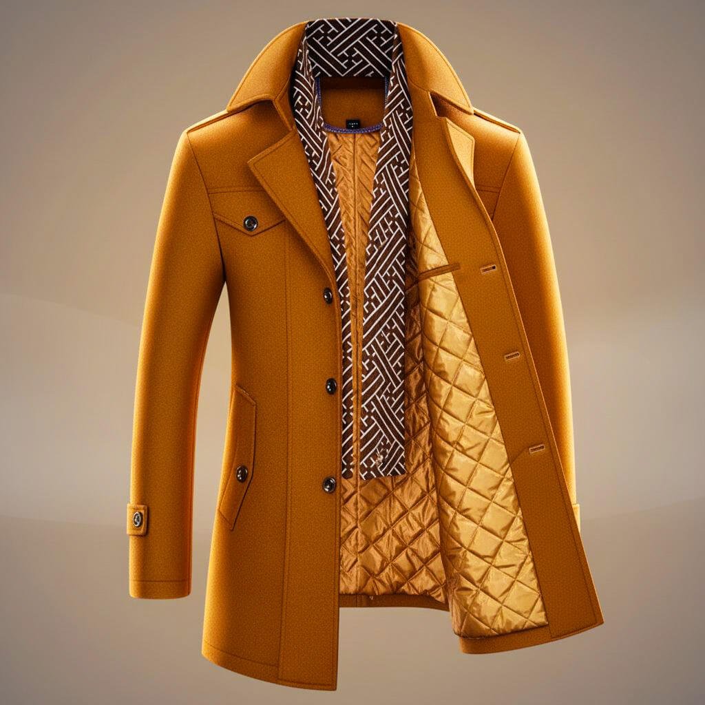 Kensworth Legacy Virgin Wool Coat - York Miller