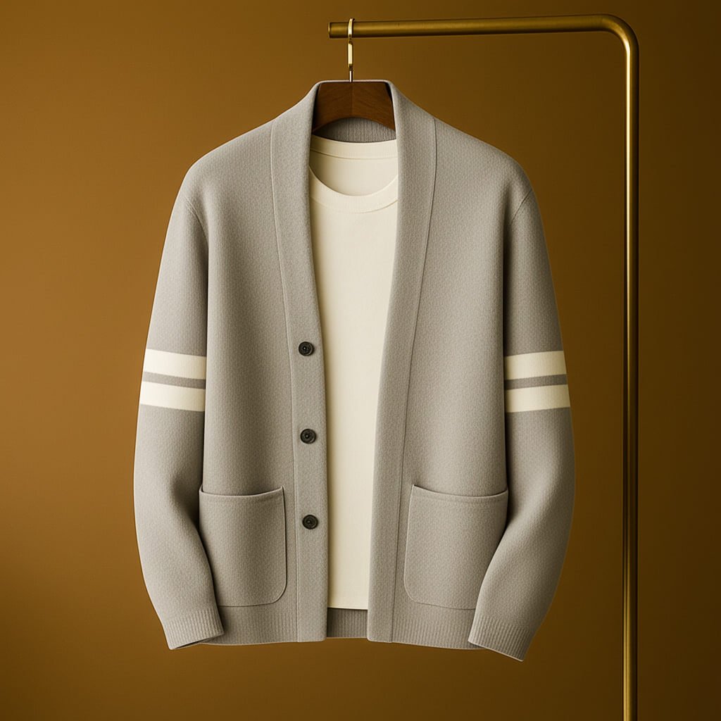 Spencer Legacy Merino Cardigan - York Miller