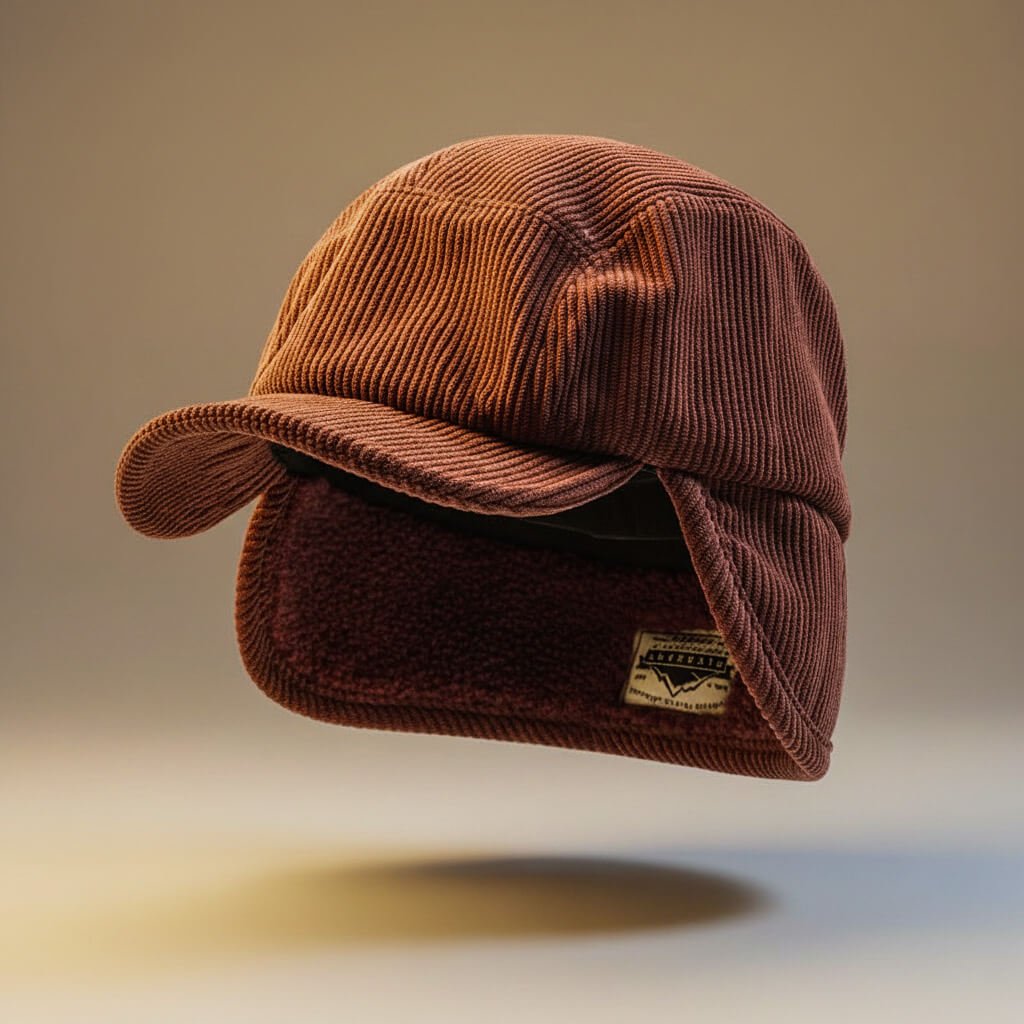 Casey Corduroy Earflap Cap - York Miller